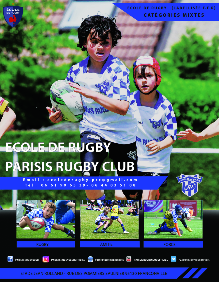 Ecole de Rugby Parisis RC Saison 2024/2025