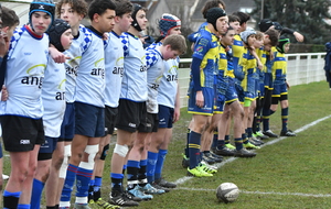 Résultat du match des Cadets/RCIA du Parisis RC de ce dimanche 09 février 2025 contre le Rugby Club de Courbevoie stade de Franconville