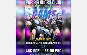 🔵⚪ À vos agendas, fans du Parisis Rugby Club ! 🔵⚪