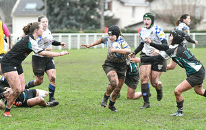 Résultat du 1/4 de FINALE des Féminines Les Gorillas du Parisis RC de ce dimanche 02 mars 2025 contre Rst Vincennes/Montreuil/Rosny