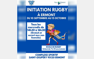 Initiation 100% fun et gratuite au rugby