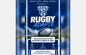 Ouverture d'une nouvelle section de Rugby adapté