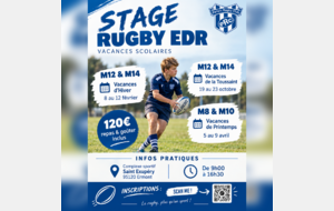 Stage de Vacances – Parisis Rugby Club Saison 2026-2027