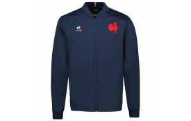 Veste Le Coq Sportif  FFR  FZ sweat Bleu marine (Enfant)