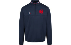 Sweat Le Coq Sportif FFR training Thermique 1/2 zip