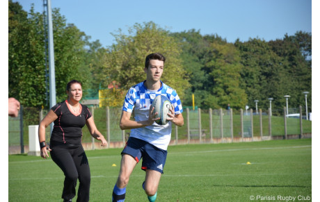 Stage de préparation de nos Tornades en vue de la Coupe île de France 2018 (rugby à 5) en ce dimanche 24.09.17