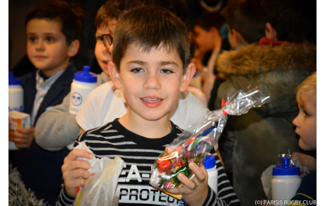 Gouter de Noel de l'école de rugby du Parisis Rugby Club