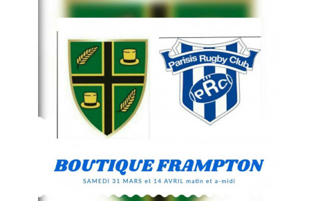 OUVERTURE DE LA BOUTIQUE DU P.R.C  SAMEDI 14.04.18