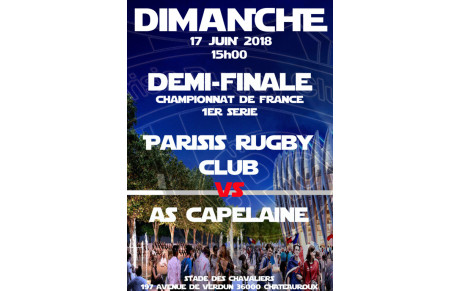 DEMI-FINALE Championnat de France 1er Serie 