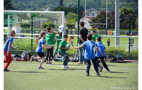 Le Parisis Rugby Club organise la fête du rugby, manifestation à destination des collégiens Interview de Boris Schneerson, pour la FFR