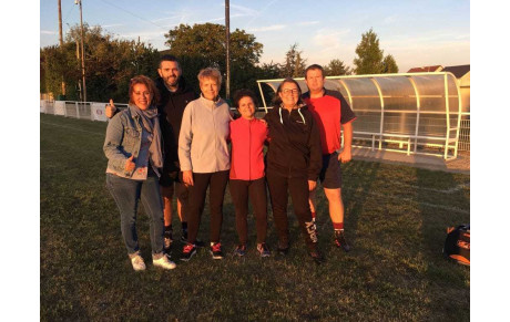 Premier entrainement de la section Rugby Santé ce Vendredi 14 septembre 2018 au stade de Franconville