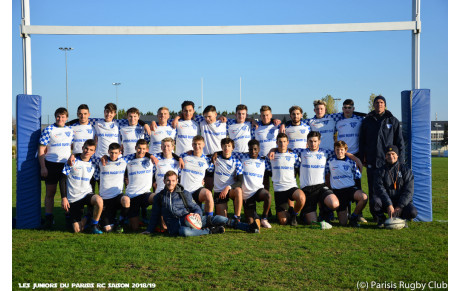 Résultat du Match des Juniors Parisis RC VS Amicale Laique de Limay