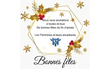 Un petit message de nos Féminines du Parisis RC