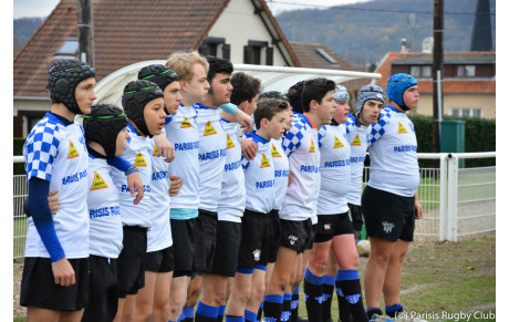 NEWS Résultat du match de nos Cadets du Parisis RC du Samedi 12.01.19