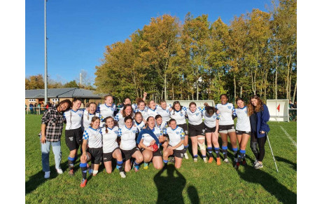Résultat du match des Féminines les Gorillas du Parisis RC de ce dimanche 24 octobre 2021
