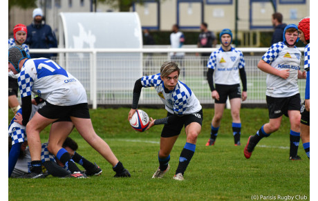 Resultat du match de nos Cadets du Parisis RC de ce dimanche 12 décembre 2021