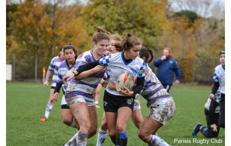 Résultat du match des Féminines Les Gorillas du Parisis RC de ce dimanche 23 janvier 2022