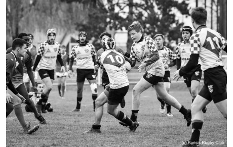 Résultat du match des Cadets du Parisis RC VS RST St Denis/Red Star de ce dimanche 30 janvier 2022