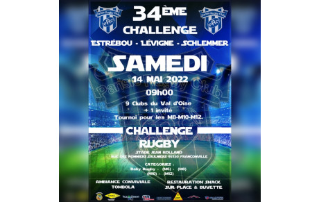 Challenge Estrébou-Lévigne-Schlemmer le SAMEDI 14 mai 2022