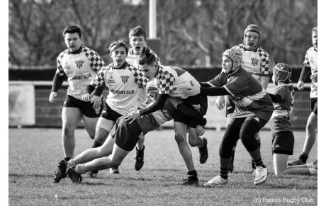 Résultat du match des Cadets du Parisis RC contre le Rugby Club Plaisir de ce dimanche 20 mars 2022