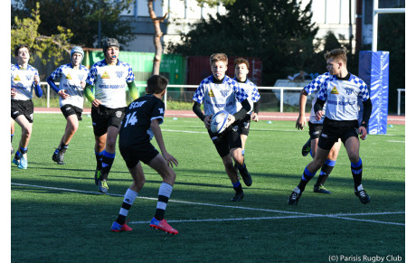 Resultat du match des Cadets du Parisis RC de ce dimanche 20 novembre 2022