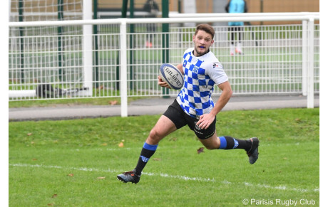 Resultat du match des Juniors du Parisis RC de ce samedi 3 décembre 2022
