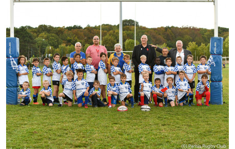 Grosse surprise pour nos joueurs et joueuses de l'école de rugby du Parisis rugby club
