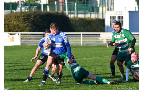 Résultat de l'équipe Reserve du Parisis RC contre le CO Gargenville de ce dimanche 01 octobre 2023