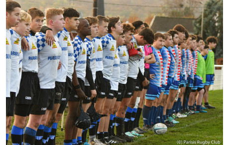 Résultat du match des Cadets du Parisis RC de ce dimanche 10 décembre 2023 au stade d'Ermont contre Rst Houilles / Nanterre / Puteaux