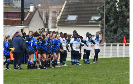 Résultat du match des Cadettes du Parisis RC contre le RC St Denis au stade de Franconville du 10 mars 2024