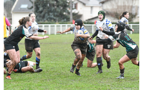 Résultat du 1/4 de FINALE des Féminines Les Gorillas du Parisis RC de ce dimanche 02 mars 2025 contre Rst Vincennes/Montreuil/Rosny