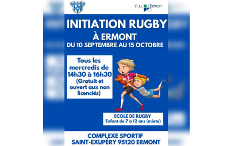 Initiation 100% fun et gratuite au rugby