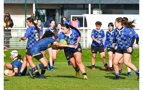 Résultat du match des Cadettes du Parisis RC VS RC Pays de Meaux du 09.11.25