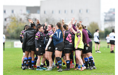 Résultat du match de l'équipe Féminine Les Gorillas du Parisis RC de ce dimanche 14 décembre 2025