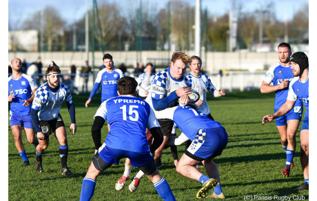 Résultat du match de l'équipe Première du Parisis RC de ce dimanche 18 janvier 2026